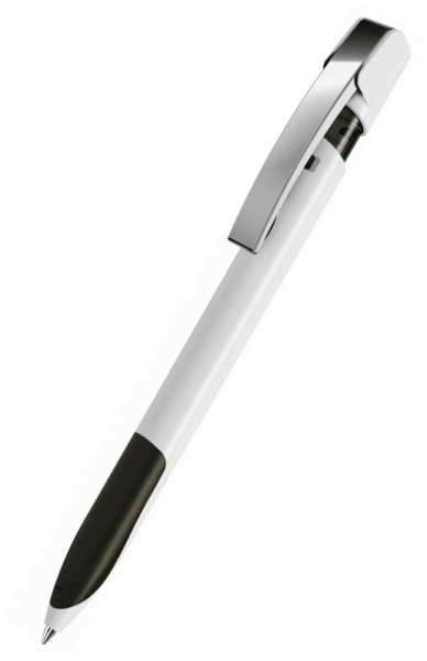 UMA Kugelschreiber SKY grip M 0-0126 Weiß-Anthrazit