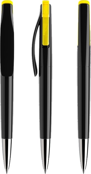 prodir Kugelschreiber DS2 PPC-T Schwarz T07 Lemon