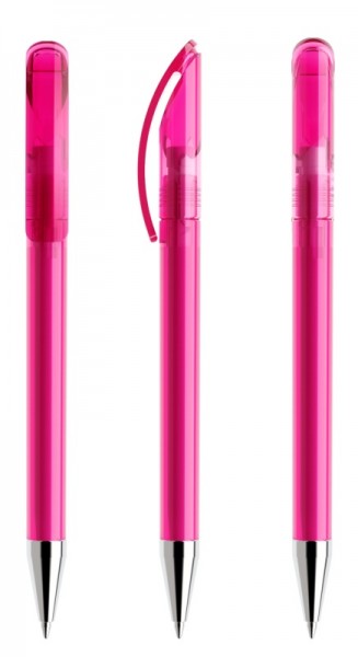 prodir DS3 Kugelschreiber TTC transparent T25 pink