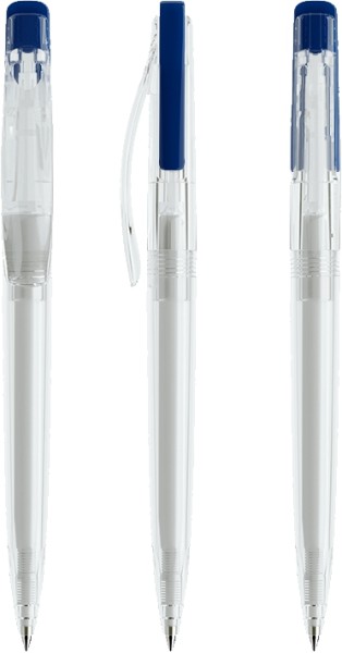 prodir Kugelschreiber DS2 PTT-P Transparent P52 Blue