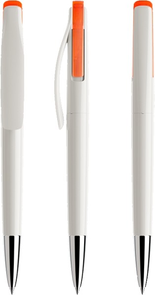 prodir Kugelschreiber DS2 PPC-T Weiß T10 Orange