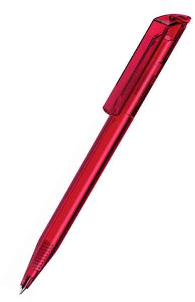 UMA Kugelschreiber POP transparent 0-0071 Rot