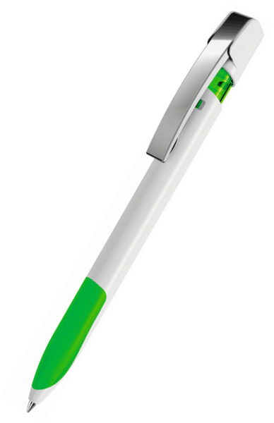 UMA Kugelschreiber SKY grip M 0-0126 Weiß-Hellgrün
