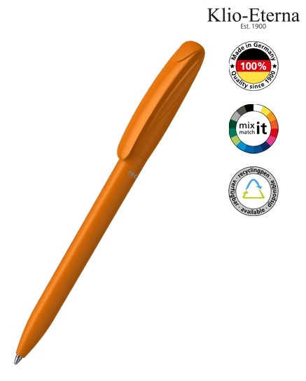 Klio-Eterna Kugelschreiber Boa matt recycling 41190 orange