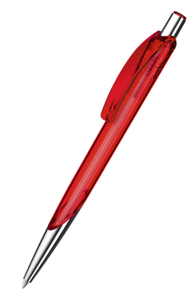 UMA Kugelschreiber BEAT transparent SI 0-0077 Rot