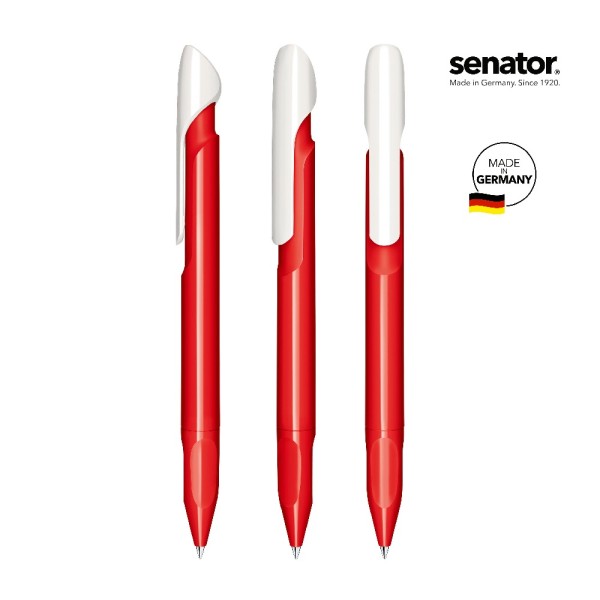 SENATOR Kugelschreiber EVOXX DUO POLISHED RECYCLED 3274 - rot 186