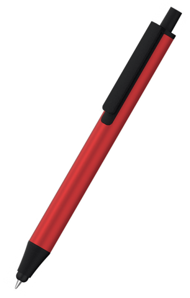 Klio-Eterna Kugelschreiber Flute stylus metal PP 60280 Rot HS