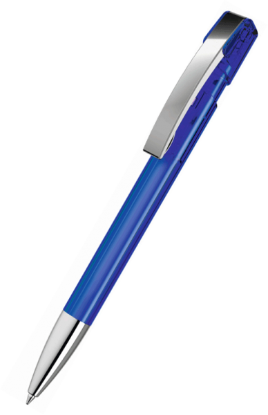 UMA Kugelschreiber SKY transparent M SI 0-0125 Dunkelblau