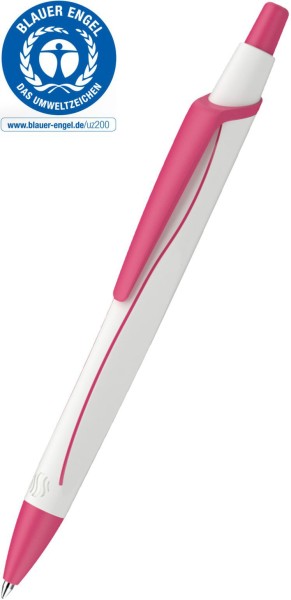 Reco Line Schneider Kugelschreiber weiss-pink