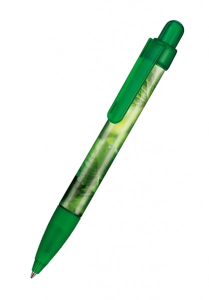 Ritter Pen Kugelschreiber Booster Transparent Foil 42773 Limonen-Grün 4031