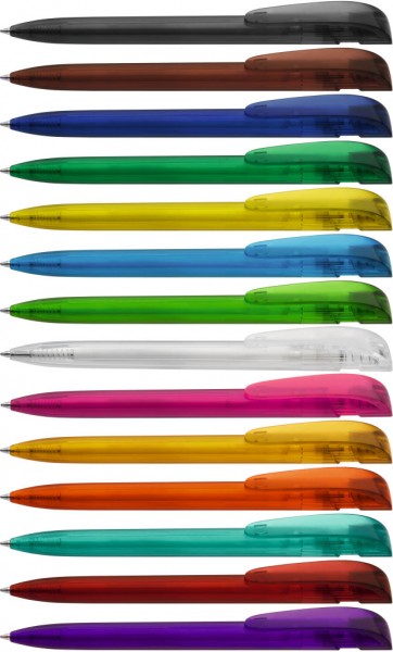 UMA Kugelschreiber YES transparent 0-0093 Hellblau