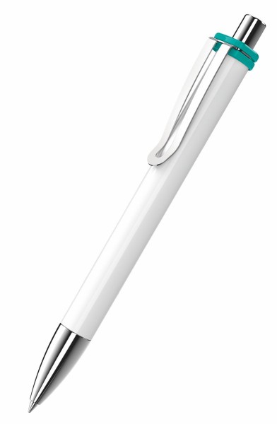 UMA Kugelschreiber VOGUE XL SI 0-0136 weiss-petrol