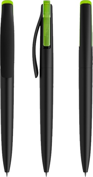 prodir Kugelschreiber DS2 PMM-T Schwarz T41 Lime Green