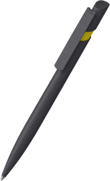Klio-Eterna Kugelschreiber Cava softgrip 43555 schwarz-gelb ASG-R