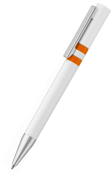 UMA Kugelschreiber RINGO 0-0045 Weiß Orange