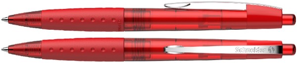 Loox Schneider Kugelschreiber rot-transparent