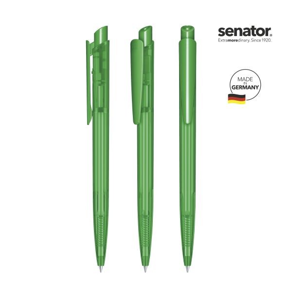 SENATOR Kugelschreiber DART Clear 2602 Pantone 347 Grün