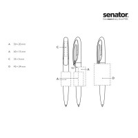 Vorschau: SENATOR Bio Kugelschreiber SKEYE 3290 matt Schwarz Vorschau: SENATOR Bio Kugelschreiber SKEYE 3290 matt Schwarz