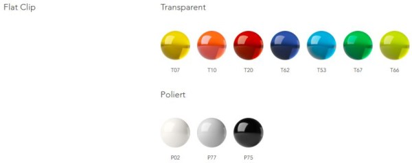 prodir Kugelschreiber QS03 Kunststoff-Clip flat transparent PMT T10 orange