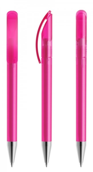 prodir DS3 Kugelschreiber TFS frosted F25 pink