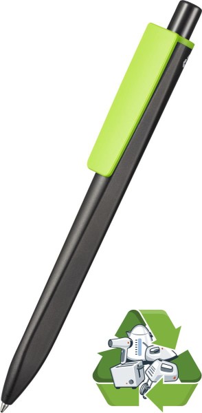 Ritter Pen Kugelschreiber RIDGE RECYCLED 99800 schwarz-grün