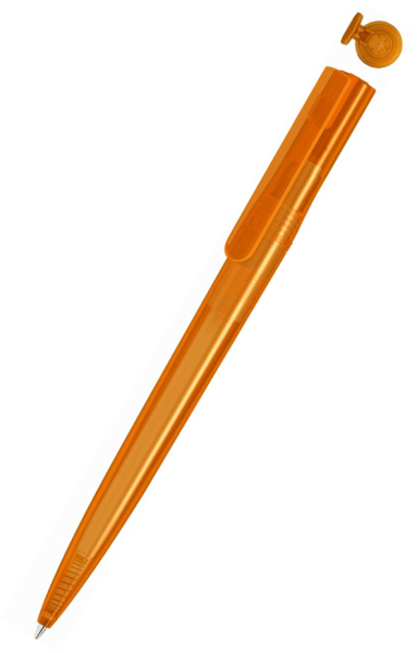 UMA Kugelschreiber RECYCLED PET PEN switch transparent 0-2240 Orange