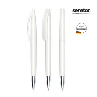 SENATOR Kugelschreiber BRIDGE Polished MT 3252 Weiß SENATOR Kugelschreiber BRIDGE Polished MT 3252 Weiß