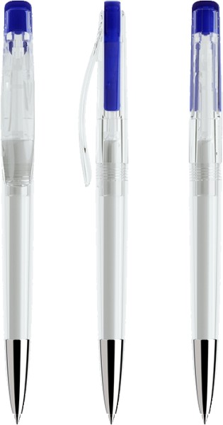 prodir Kugelschreiber DS2 PTC-T Transparent T50 Classic Blue