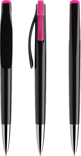 prodir Kugelschreiber DS2 PPC-T Schwarz T25 Pink