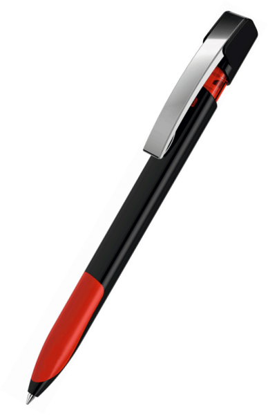 UMA Kugelschreiber SKY grip M 0-0126 Schwarz-Rot