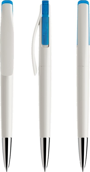 prodir Kugelschreiber DS2 PPC-T Weiß T53 Azure Blue