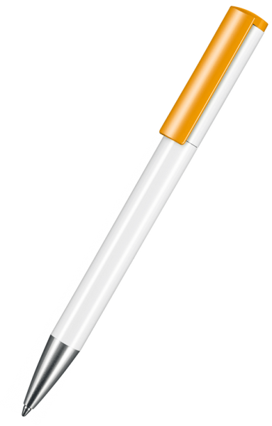 Ritter Pen Kugelschreiber Lift 03800 Weiß 0101 mit Apricot 0201