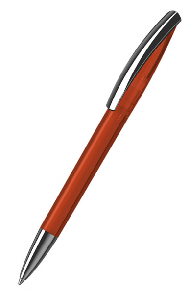 Klio-Eterna Kugelschreiber Arca transparent MMn 41156 Orange-Rot HTR