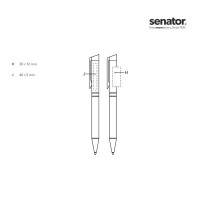 Vorschau: SENATOR Metallkugelschreiber CARBON LINE 2159 Vorschau: SENATOR Metallkugelschreiber CARBON LINE 2159
