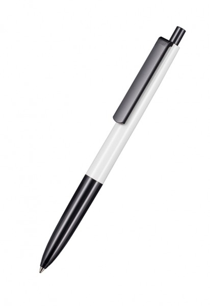Ritter Pen Kugelschreiber New Basic 19300 Weiß-Schwarz 1500