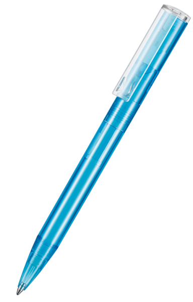 Ritter Pen Kugelschreiber Lift Transparent P 13810 Caribic-Blau 4110
