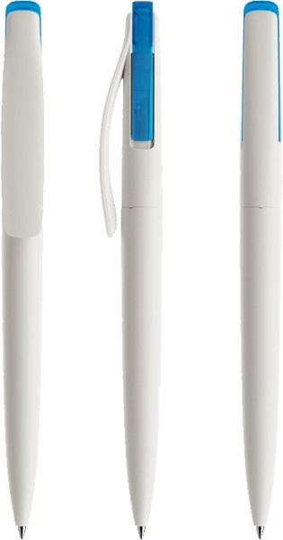 prodir Kugelschreiber DS2 PMM-T Weiß T53 Azure Blue