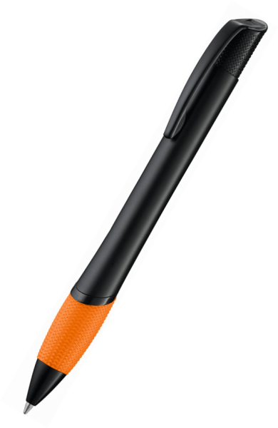 UMA Metall Kugelschreiber OPERA M 0-9900 Schwarz Orange