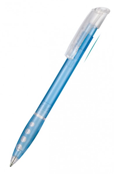 Ritter Pen Kugelschreiber Bubble Transparent 14400 Eis-Blau 4378