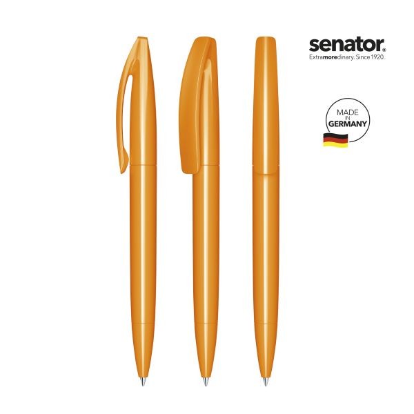 SENATOR Kugelschreiber BRIDGE Polished 3250 Pantone 151 Orange