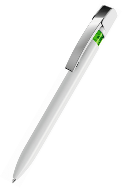 UMA Kugelschreiber SKY 0-0125 M Weiß-Hellgrün