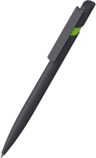 Klio-Eterna Kugelschreiber Cava softgrip 43555 schwarz-hellgrün ASG-TZ