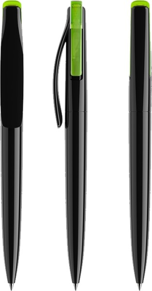 prodir Kugelschreiber DS2 PPP-T Schwarz T41 Lime Green