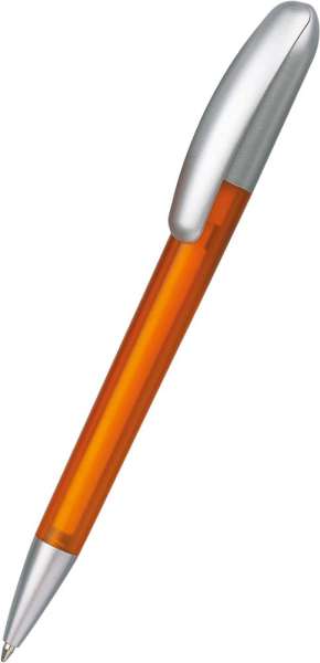 quatron Kugelschreiber Boogie silver 51055 orange 0151