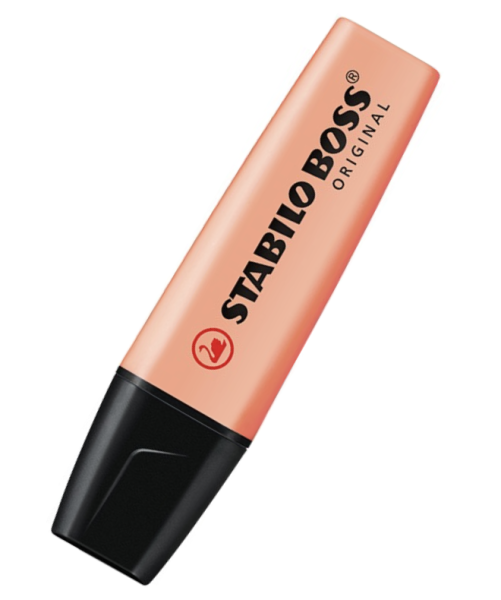 STABILO BOSS ORIGINAL Textmarker Pastel pfirsich
