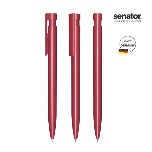 SENATOR Kugelschreiber LIBERTY Polished 2915 Pantone 201 Rot