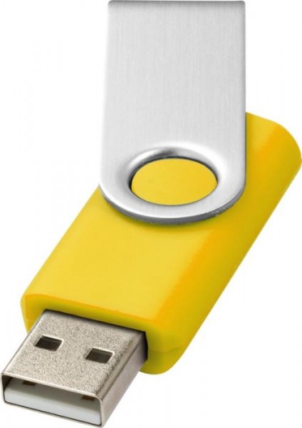 USB-Stick Rotate basic 1 GB bis 32 GB - gelb