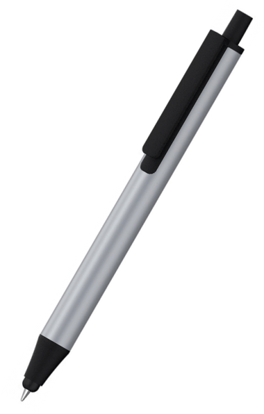 Klio-Eterna Kugelschreiber Flute stylus metal PP 60280 Silber CS