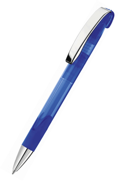 UMA Kugelschreiber LOOK grip transparent M SI 0-0122 Dunkelblau