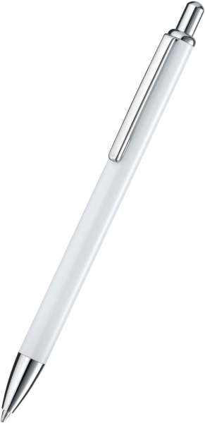 quatron Kugelschreiber Balance weiß 0001